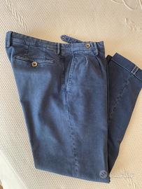 Pantalone GTA in cotone blu tg. 50