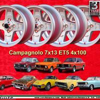 4 pz. cerchi BMW Campagnolo 7x13 ET5 1502-2002 tii