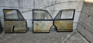 3 PORTIERE E BAULE LANCIA FLAVIA BERLINA ANNI 70