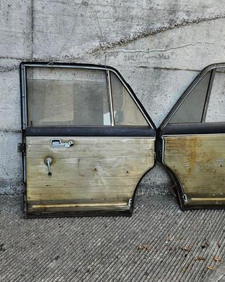 3 PORTIERE E BAULE LANCIA FLAVIA BERLINA ANNI 70