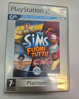 the sims fuori tutti PS2