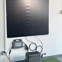 Fotovoltaico da balcone 2kw con 2 batterie da 2wh