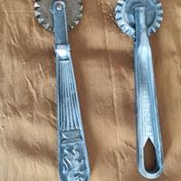 Rotelle Tagliapasta antiche coppia, da collezione