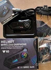 Auricolari casco moto