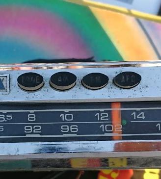 Autoradio vintage per auto d'epoca