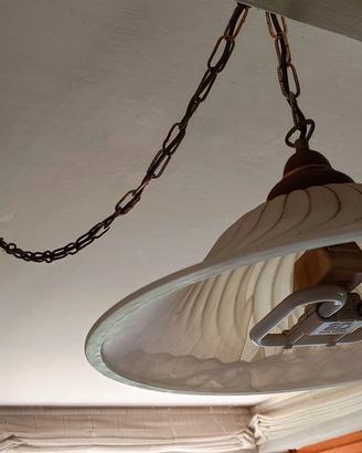 Lampadario a sospensione rustico