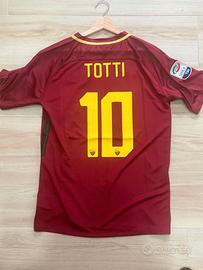 Maglia Calcio Francesco Totti Roma 2017-18 Seria A