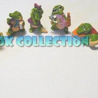 SERIE COMPLETA n° 10 SORPRESINE KINDER COCCODRITTI