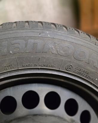 Gomme invernali 175/65/R15  Hankook + cerchioni