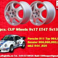 2 pz. cerchi Porsche Cup 9x17 ET47 944 1987- 944S