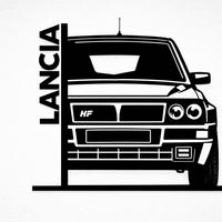 lancia delta Wall art