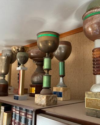 Coppe e trofei sportivi vintage