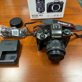 Canon m5 + accessori originali