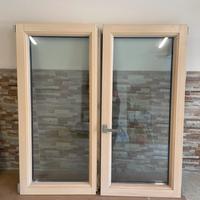 Finestra legno alluminio triplo vetro