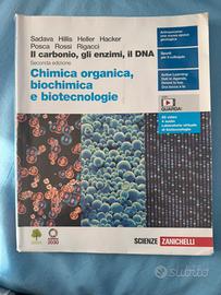 Libro Chimica organica, biochimica e biotecnologie