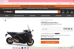 Termoscudo Forza 750 Honda 2023