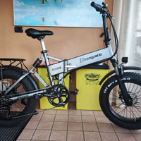 Bicicletta elettrica fat bike