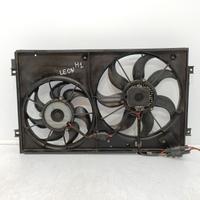 Ventola raffreddamento motore seat leon ii 2012 1k