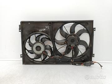 Ventola raffreddamento motore seat leon ii 2012 1k