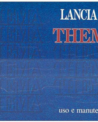 LIBRETTO USO E MANUTENZIONE LANCIA THEMA M.Y. 1990