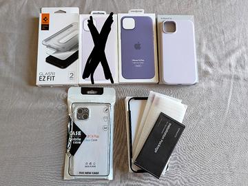 Cover + Vetri Temperati x Apple iPhone 14 Plus