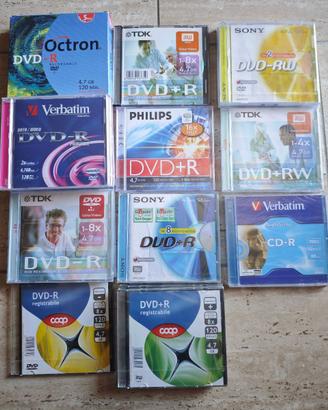 Lotto di DVD-R / DVD+R / DVD-RW / DVD+RW