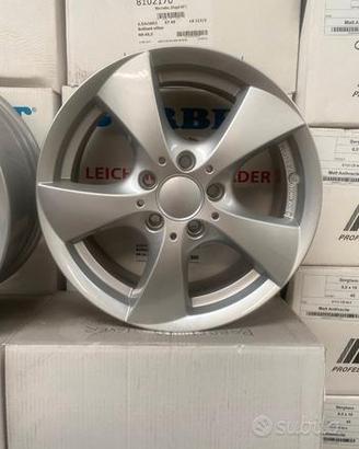 4 Cerchi lega da 16 Audi A3 VW GOLF 5 6 7 BORBET