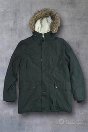 Parka uomo verde New Look imbottito taglia M