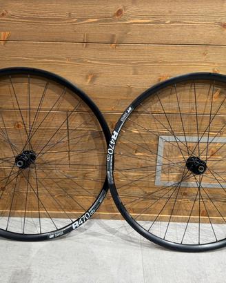 SET RUOTE ALLUMINIO DT SWISS R470 DISC NUOVE