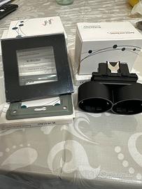 Placche interruttore vetro