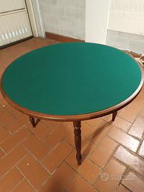 Tavolo verde da gioco originale Dal Negro Treviso