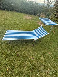 Lettino multifunzione mare/piscina