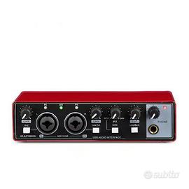 Interfaccia audio professionale USB 24 bit 2+2