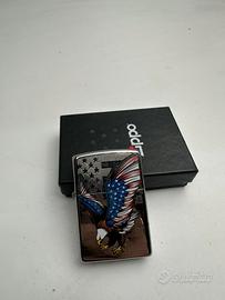Zippo eagle flag da collezione