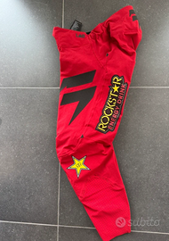 Pantaloni motocross shift rockstar husqvarna nuovi
