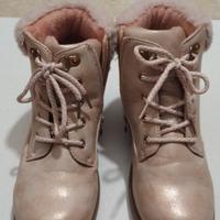 Stivaletti rosa n. 35 marca 10 baci