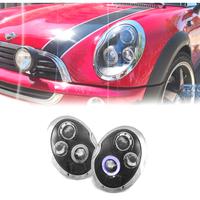 FARI PER MINI COOPER 01-06 OCCHI ANGELI NERI