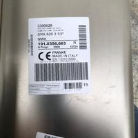 Lavello da cucina a doppia vasca Franke in acciaio