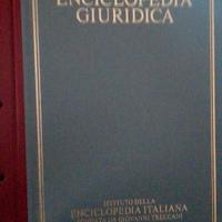 enciclopedia scienze giuridiche Treccani 