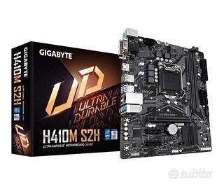 scheda madre lga 1200 + CPU Intel i3 10100f