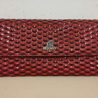 Pochette Hogan rosso metallizzato 
