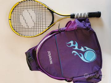 racchetta tennis junior Artengo TR130 + sacca