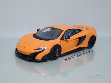 McLaren 675LT 2015 Arancio Met. AutoArt 1/18