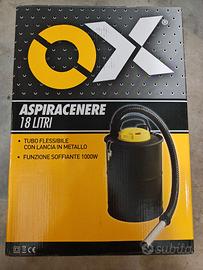 Bidone Aspiracenere 18 Litri 1000W