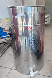 Maturatore kg. 200 di miele, in acciaio