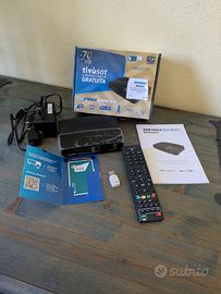 Kit Tivùsat HD + Smart Card + Wi-Fi Tutto Incluso