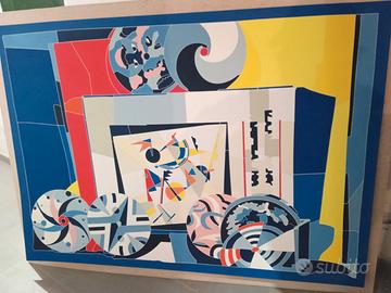 QUADRO OPERA GRAFICA ARTISTA NESPOLO UGO