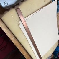 Lingotto rame puro 700gr