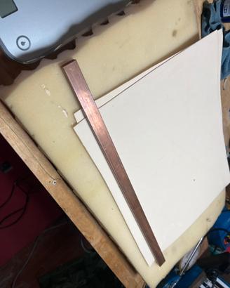 Lingotto rame puro 700gr