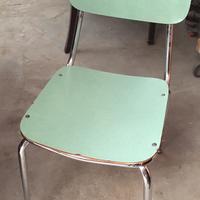 Sedia vintage in formica anni ‘70